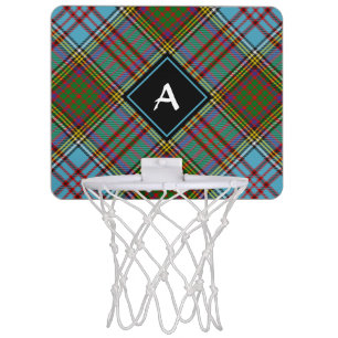 Clan Anderson Tartan Mini Basketball Hoop