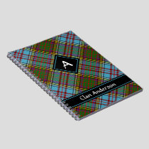 Clan Anderson Tartan Notebook