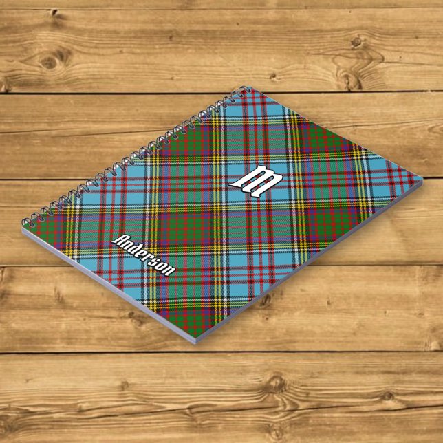Clan Anderson Tartan Notebook (Creator Uploaded)