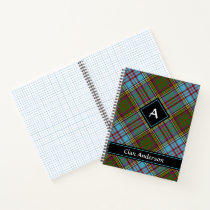 Clan Anderson Tartan Notebook