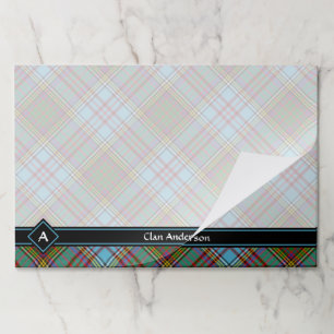 Clan Anderson Tartan Paper Pad