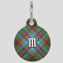 Clan Anderson Tartan Pet ID Tag