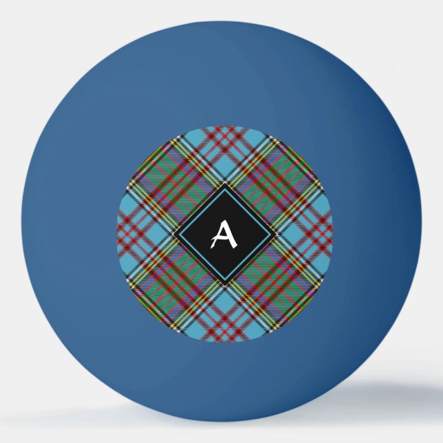 Clan Anderson Tartan Ping Pong Ball (Front)