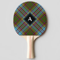Clan Anderson Tartan Ping Pong Paddle