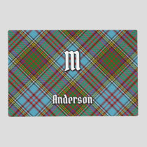 Clan Anderson Tartan Placemat