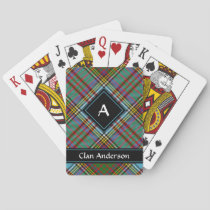 Clan Anderson Tartan Playing Cards