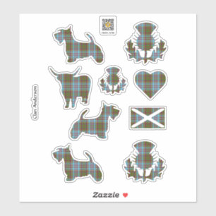Clan Anderson Tartan Sticker