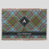 Clan Anderson Tartan Throw Blanket