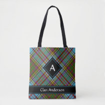 Clan Anderson Tartan Tote Bag