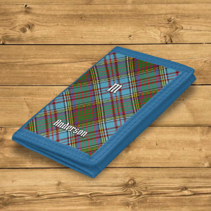 Clan Anderson Tartan Trifold Wallet
