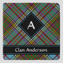 Clan Anderson Tartan Trivet