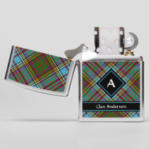 Clan Anderson Tartan Zippo Lighter