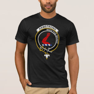 Clan Armstrong Badge and Logo Tshirt