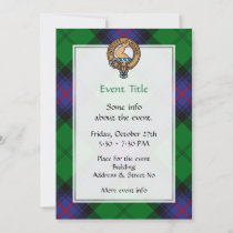 Clan Armstrong Crest Invitation
