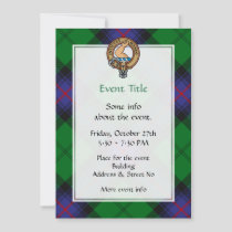 Clan Armstrong Crest Invitation