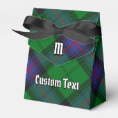 Clan Armstrong Crest over Tartan Favor Box (Front Side)