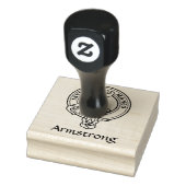 Clan Armstrong Crest Rubber Stamp (Stamp)