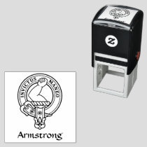 Clan Armstrong Crest Self-inking Stamp