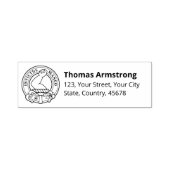 Clan Armstrong Crest Self-inking Stamp (Design)