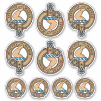 Clan Armstrong Crest Sticker Set