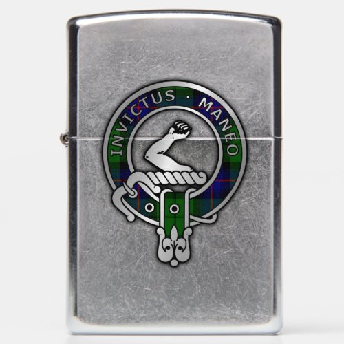 Clan Armstrong Crest  Tartan Zippo Lighter