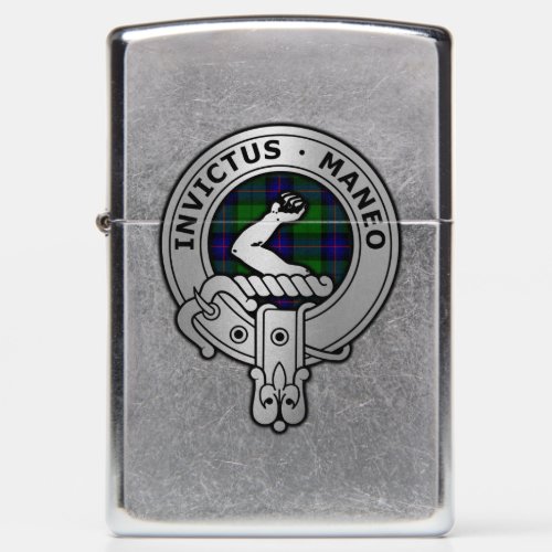 Clan Armstrong Crest  Tartan Zippo Lighter