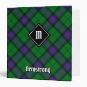 Clan Armstrong Tartan 3 Ring Binder (Front/Inside)