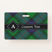 Clan Armstrong Tartan Badge (Front)