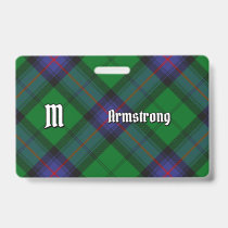 Clan Armstrong Tartan Badge