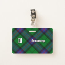 Clan Armstrong Tartan Badge