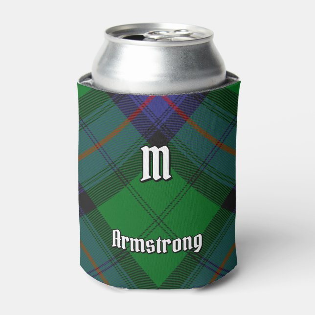 Clan Armstrong Tartan Can Cooler (Can Front)