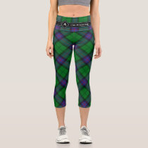 Clan Armstrong Tartan Capri Leggings