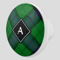Clan Armstrong Tartan Ceramic Knob