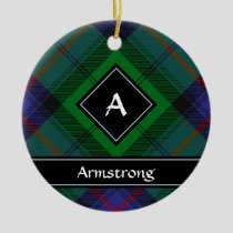 Clan Armstrong Tartan Ceramic Ornament