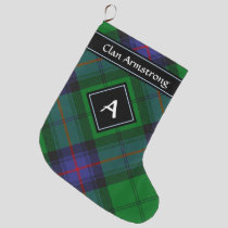 Clan Armstrong Tartan Christmas Stocking