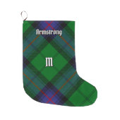Clan Armstrong Tartan Christmas Stocking (Front)
