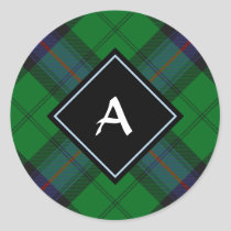 Clan Armstrong Tartan Classic Round Sticker