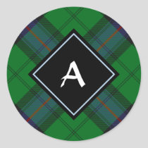 Clan Armstrong Tartan Classic Round Sticker