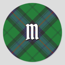 Clan Armstrong Tartan Classic Round Sticker