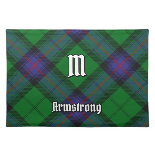 Clan Armstrong Tartan Cloth Placemat