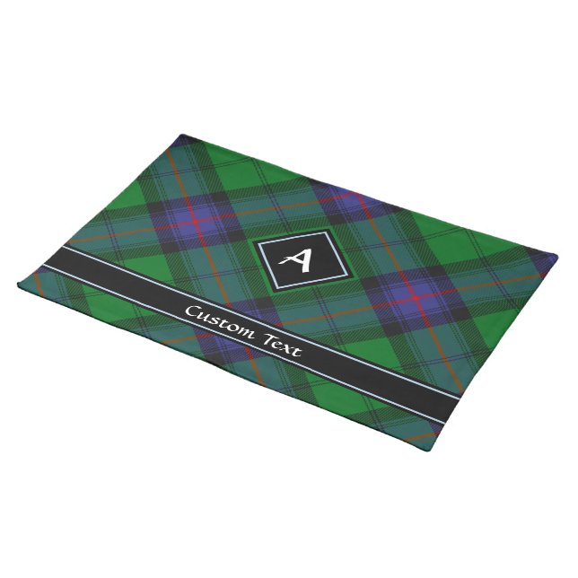 Clan Armstrong Tartan Cloth Placemat (On Table)