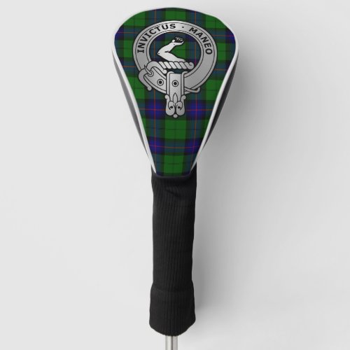 Clan Armstrong Tartan Crest  Golf Head Cover