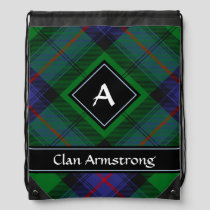 Clan Armstrong Tartan Drawstring Bag