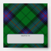 Clan Armstrong Tartan Envelope (Front)