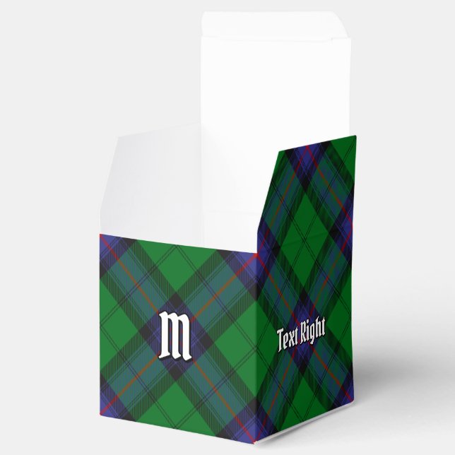 Clan Armstrong Tartan Favor Box (Opened)
