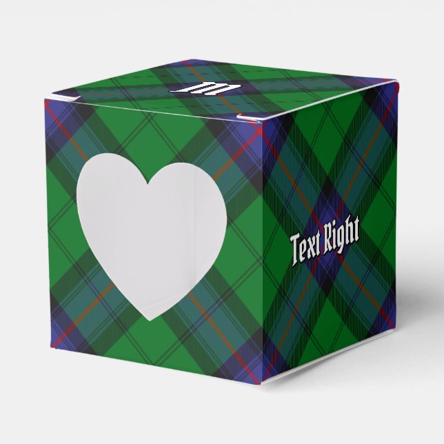Clan Armstrong Tartan Favor Box (Front Side)