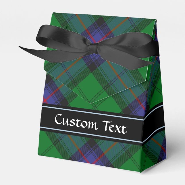 Clan Armstrong Tartan Favor Box (Front Side)