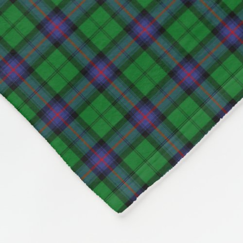 Clan Armstrong Tartan Fleece Blanket