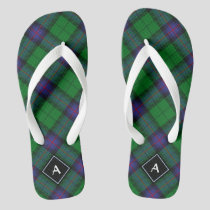 Clan Armstrong Tartan Flip Flops