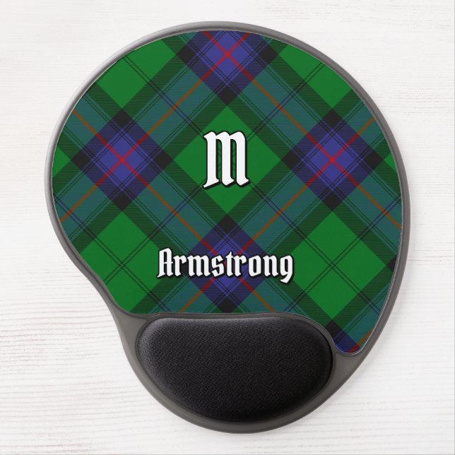 Clan Armstrong Tartan Gel Mouse Pad (Front)